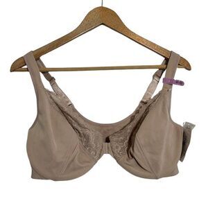 NEW Playtex Secrets No Poke Dreamwire Front Close Bra 40D 4423 Underwire